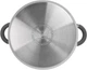 Кастрюля Krauff Moxie со стеклянной крышкой 6.5 л 24 см (26-238-081) - изображение 5