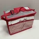 Термосумка Easy Gifts 28*16*20 см серебристо-красная Stenson R28796 - изображение 2