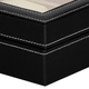 Шкатулка для годинників Springos HA1060 чорна 33 x 20 x 8 см (5907719433318) - зображення 10
