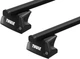 Багажник на интегрированные рейлинги Thule Squarebar Evo для Genesis GV80 (mkI) 2020→ (TH 7124-7106-6077) - изображение 1