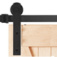 System do drzwi przesuwnych Springos 183 cm prowadnica, do 100 kg, stal HA5009 (5907719429526) - obraz 14