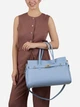Сумка шоппер женская из натуральной кожи Regina Notte Tote 4020 Васильковая (RN2000000271712) - изображение 2