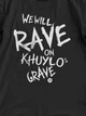 Футболка чоловіча оверсайз Dubhumans We will Rave on Khuylo’s Grave Чорний 3XL-4XL (KG-TMO-B-3XL4XL) - зображення 2