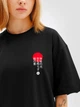 Футболка женская оверсайз Dubhumans Тень дракона Черный XL-2XL (SD-TWO-B-XL2XL) - изображение 5