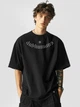Футболка чоловіча оверсайз Dubhumans Gothic Чорний XL-2XL (GOT-TMO-B-XL2XL) - зображення 1