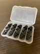 Беруші силіконові бервуха в пластиковому кейсі 5 пар Silicone Earplugs Black - изображение 4
