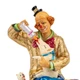Статуэтка подарочная из полистоуна Veronese Клоун со свинкой 14 см 172296 - изображение 4