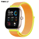 Ремешок для Xiaomi Amazfit GTS 4 / GTS 4 mini нейлоновый / 20 мм Оранжевый с лимонным - изображение 1