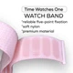 Нейлоновый ремешок для Xiaomi Amazfit Bip / 20 мм Light Pink - изображение 3