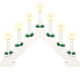 Świecznik adwentowy Springos CL0859 LED 7 świec Biały (5907719426815) - obraz 7