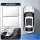 Магнитные автошторки на задние боковые окна MagneticCar, 2 штуки - изображение 2