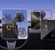 Магнитное крепление для телефона UGREEN LP948 автомобильный держатель для Tesla Car Touchscreen, треугольная структура для Magsafe iPhone 16 15 Pro Max Samsung Galaxy S25 Black (65853) - изображение 3