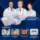 Подушка ортопедична ErgoSleep 61х34х12 см IDEIA анатомічна з ефектом памʼяті для сну на боці, спині та животі, з наволочкою на блискавці - зображення 2