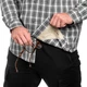 Сорочка Helikon-Tex Covert Concealed Carry, Foggy Grey Plaid, 3XL - изображение 3