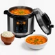 Скороварка-мультиварка Sokany SK-07055 7 л 1000 Вт Серебристая с антипригарной чашей и 15 программами для быстрого приготовления блюд - изображение 1