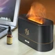 Увлажнитель воздуха 180мл с эффектом пламени от USB, Kinscoter DQ-701, Белый/Настольный электрический - изображение 2