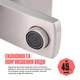 Смеситель для раковины Lidz Kubis 001F (k35) LDKUB001FNKS28534 Nickel - изображение 4