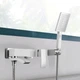 Смеситель для ванны Qtap Swan Cascada с поворотным изливом (c душевым гарнитуром) QTSWA260CRM45565 Chrome - изображение 8