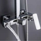 Душевая система для кабины Qtap Capricorn на три потребителя (с изливом) 53103KNC Chrome - изображение 8