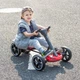 Складной электромобиль на аккумуляторе 6V 4.5Ah с регулируемой рамой Go-Kart Красный - изображение 6