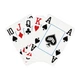 Пластиковые игральные карты Copag 4 Corner Jumbo Index красная - изображение 5