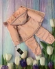 Комбінезон-костюм двійка дитячий демісезонний для хлопчика Look кенгуру пудра 80-86 см - изображение 2