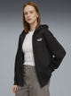 Толстовка на блискавці з капюшоном на флісі жіноча Puma Essentials Foundation 68240801 XS Black (4067983470820) - зображення 1