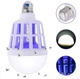 LED лампа-пастка ультрафіолетова для комах Mosquito Lamp 2в1 6500K енергозберігаюча - изображение 6
