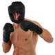 Шолом для боксу MaxxMMA GBH03 L чорний - зображення 12