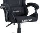 Комп'ютерне крісло тканинне Extreme VORTEX чорний для геймерів та роботи - изображение 4