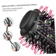 Фен Щітка гребінець 3в1 One step Hair Dryer 3 режими випрямляч для укладання волосся стайлер з функцією іонізації 1000 Вт - зображення 6