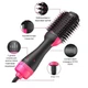 Фен Щітка гребінець 3в1 One step Hair Dryer 3 режими випрямляч для укладання волосся стайлер з функцією іонізації 1000 Вт - зображення 7