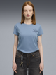 Футболка хлопковая женская Puma Ess Script Tee 68498234 S Cool Blue (4069157460996) - изображение 1