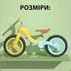 Велобіг з дельфіном складний беговел 2-5 років надувні колеса 12 дюймів навантаження до 40 кг - зображення 9