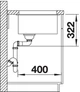 Кухонна мийка Blanco - 523547 SUBLINE 700-U LEVEL - зображення 4