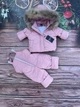 Детский комбинезон с курткой зимний Look розовый однотон 80-86 см - изображение 1