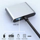 HDMI спліттер type-c на 2хHDMI 2 Port USB C Hub to Dual HDMI 4K 30HZ - зображення 3