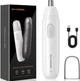 Тример для носа та вух MAXGROOM GT2220A на акумуляторі з USB зарядкою білий - зображення 4