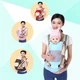 Детский хипсит эрго-рюкзак Baby Carrier и прорезыватель Мишка с держателем бусины Голубой n-13035 - изображение 5