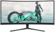 Монiтор 34" Philips Evnia 34M2C3500L/00 Dark grey - изображение 1