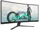 Монiтор 34" Philips Evnia 34M2C3500L/00 Dark grey - изображение 3