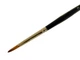 Кисть колонок круглый Kolos Classic 3007R, №3, короткая ручка - изображение 2