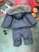 Зимовий комбінезон з курткою дитячий Look темно-сірий 98-104 см - зображення 3