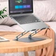 Подставка для ноутбука BOROFONE BH115 Plus Vito metal notebook stand, 15.6", Metal Gray - изображение 6