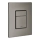 Кнопка слива для инсталляции GROHE Skate Cosmopolitan пластик пневматическая двойная матовая графит 38732AL0 - изображение 1