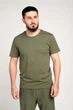 Футболка спортивна чоловіча ARMANI EA7 (3DPT39-PJTJZ-1846/24) Хакі M - изображение 1