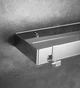 Пряма потужна полиця для ванної з нержавіючої сталі Disfact PRO-40cm Дзеркальна - изображение 5