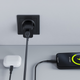 Ładowarka sieciowa Allity GaN PD QC ATC-01-20WAC 1x USB-C 1x USB-A 20W Black (5906667550139) - obraz 8