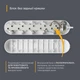 Подовжувач ELECTRUM SB-3 3 гнізда без заземлення 5 м ABS-пластик 6А (C-ES-1787) - зображення 3
