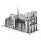 Металлический 3D конструктор "Собор Парижской Богоматери", Metal Earth, ICX003 - изображение 5